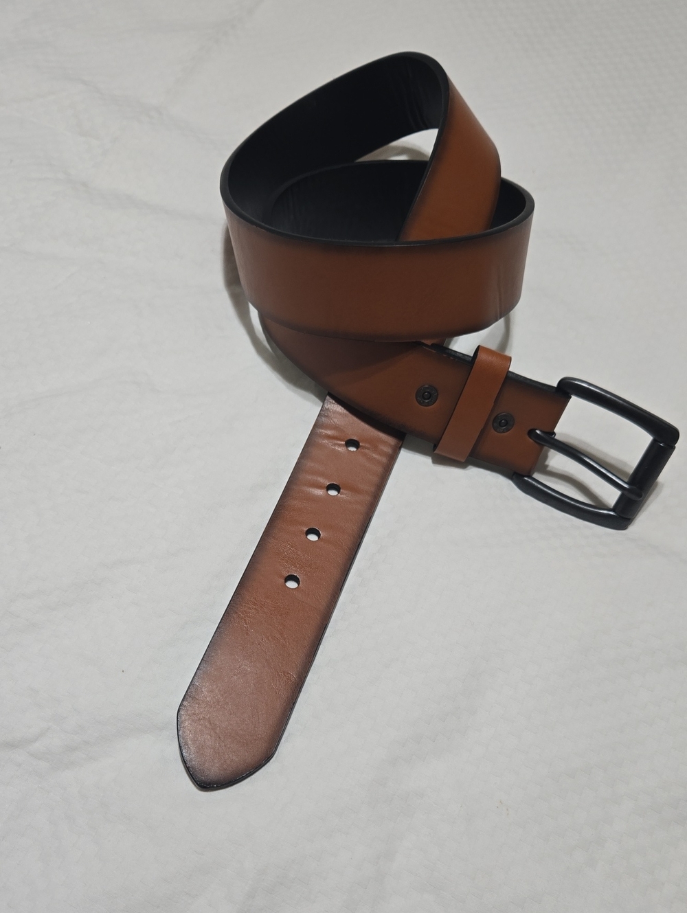 Levi’s brown leather belt Large 38-40 Cynthetic Leather GC